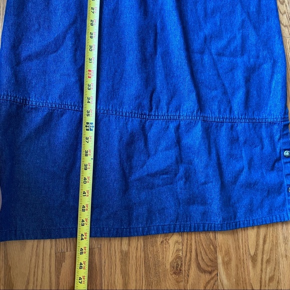 Bridge water 2 piece long denim dress and top set size 16w - Picture 12 of 14